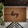 Hey Cursive Lettering Background Warm Welcome Home Decor Doormat - 6