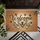 Welcome Playful Dog Paw Prints Botanical – Everyday Home Decor Gift for Dog Owners Doormat - 6