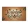 Welcome Playful Dog Paw Prints Botanical – Everyday Home Decor Gift for Dog Owners Doormat - 3