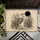 Heron Wading Bird Marsh Reeds Cattails Black Disc - Wildlife Lover Home Decor Gift Doormat - 6