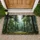 Diverse Forest Trees Woodland Scene Pine Fir Deciduous - Home Decor Gift Doormat - 1