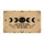 Moon Phases Botanical Wildflowers Home Safety Blessing - Rustic Housewarming Gift Doormat - 3