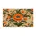 Orange Bloom Olive Leaf - Home Decor Gift Doormat - 3