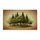 Mature Forest Trees Wildflower Landscape - Nature Lover Home Decor Gift Doormat - 3