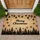 Merry Christmas Ornaments Trees Snowflakes - Christmas Holiday Gift Doormat - 1