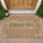 SHOES OFF Text Botanical Flower Petals – Home Entry Guest Welcome Decor Doormat - 1