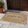 SHOES OFF Text Botanical Flower Petals – Home Entry Guest Welcome Decor Doormat - 5