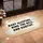 Baby Sleeping Ring Bell Babysit - Quiet Zone Home Decor for New Parents Doormat - 4