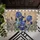 Blue Iris Flowers Bird Buffalo Check Border - Farmhouse Home Decor Gift Doormat - 6