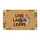 Live Laugh Leave Peonies Floral Bouquet Natural Home Decor Gift Doormat - 3