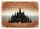 Black Christmas Tree Forest Snow Scene - Winter Holiday Christmas Decor Doormat - 7
