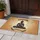 Namaste Welcome Meditating Buddha Silhouette Lotus Pose - Spiritual Yoga Home Decor Doormat - 5