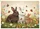 Springtime Rabbits Wildflower Meadow - Spring Decor Gift for Rabbit Lover Doormat - 7