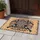 Black Birds Mandala Geometric Floral Folk Art Vines - Home Decor Gift for Bird Lovers Doormat - 5