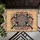 Black Birds Mandala Geometric Floral Folk Art Vines - Home Decor Gift for Bird Lovers Doormat - 6
