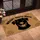 Black Dog WOOF You're Here Welcome Home Decor - Dog Lover Gift Doormat - 4