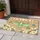 Luna Moth Daisies Butterflies Celestial Moons - Wildlife Lover Home Decor Gift Doormat - 4