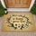 So Happy You're Here Daisy Floral - Welcoming Home Decor Gift Doormat - 1