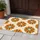 Mid-Century Modern Sunbursts Teal Golden Orange Decor Gift Doormat - 5
