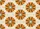 Mid-Century Modern Sunbursts Teal Golden Orange Decor Gift Doormat - 7