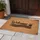Welcome Script Bird Bowl Wavy Lines Textured Field - Everyday Home Decor Gift Doormat - 5