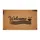 Welcome Script Bird Bowl Wavy Lines Textured Field - Everyday Home Decor Gift Doormat - 3