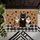 Cool Cats Live Here Orange Black Calico Cats Paw Prints Buffalo Plaid - Cat Lover Home Decor Doormat - 6