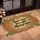 Hope You Brought Champagne Script Bubbles Leaves Flowers Party Decor Gift Doormat - 4