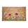 Earthy Wildflower Meadow Poppies Anemones - Nature Lover Garden Decor Gift Doormat - 3