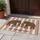 Custom Family Name Elephants Intertwined Trunks Heart Mandala - Home Decor Gift for Couples Doormat - 5