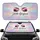 Glamorous Magenta-Pink Eyes Hello Gorgeous Glitter - Beauty Lover Gift for Her Car Sunshade - 1