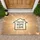 Faith Hope Love House Light Beams - Inspirational Home Decor Gift Doormat - 1