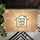 Faith Hope Love House Light Beams - Inspirational Home Decor Gift Doormat - 6