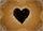Bold Black Heart - Natural Home Decor Gift Doormat - 7