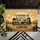 Vintage Travel Trailer Camping Scene - Outdoor Lifestyle Gift for Campers Doormat - 6