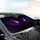 Mythical Beast Gaze Purple-Magenta Eyes - Dark Cosmic Void Fantasy Lover Gift Car Sunshade - 6