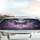 Iridescent Butterfly Wings Skull Glowing Jaw Cosmic Energy Nebula - Fantasy Lover Gift Car Sunshade - 5