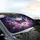 Iridescent Butterfly Wings Skull Glowing Jaw Cosmic Energy Nebula - Fantasy Lover Gift Car Sunshade - 6