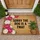 Sorry The Dog Is A Twat Peony Plant - Funny Dog Owner Home Decor Doormat - 1