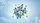 Blue Morpho Butterfly Daisy Musical Notes Sky - Nature Lover Gift Car Sunshade - 7