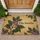 Custom Family Name Botanical Berries Ladybug - Family Home Decor Gift Doormat - 1