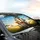 Grinning Giraffe Hamster Steering Wheel Safari Animals Adventure - Wildlife Lover Gift Car Sunshade - 6
