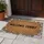 Custom Family Name Black Text Rustic Botanical Garden Flowers Home Decor Gift Doormat - 5