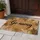 Go Away Hand Scripted Jute Woven Fibers - Private Home Outdoor Entryway Accent Decor Doormat - 5