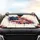 American Flag Paint Splatter Independence Day Celebration Car Sunshade - 4