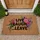 Live Laugh Leave Floral Roses Irises Ivy - Home Decor Gift Doormat - 1