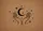 Cupped Hands Crescent Moon Celestial Stars Spiritual Home Decor Gift Doormat - 7