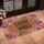 Good Vibes Heart Pink Rose Purple Iris Garden Floral - Positive Home Decor Gift Doormat - 4