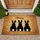Every Bunny Welcome Black Bunnies - Spring Home Decor Doormat - 1