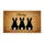 Every Bunny Welcome Black Bunnies - Spring Home Decor Doormat - 3
